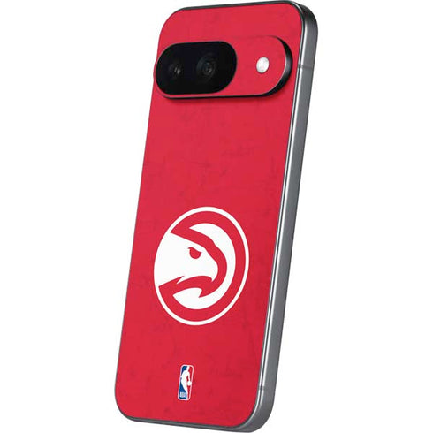 NBA Atlanta Hawks Distressed Google Pixel 9 Skin